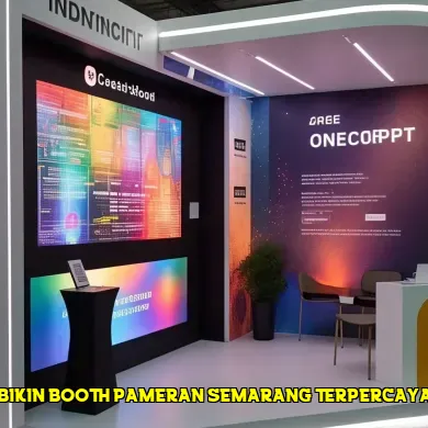 bikin booth pameran semarang terpercaya